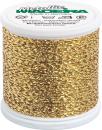 Spule Madeira Metallic Sparkling Stickgarn in Gold, Farbcode 025